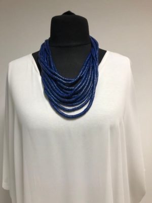 Sautoir multirangs en perles_41Bis accessoires femme