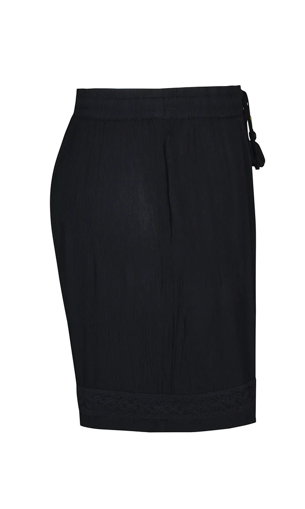 Short Novalee noir_41Bis mode femme grande taille Zhenzi