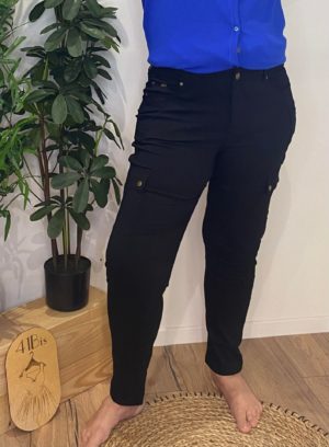 Pantalon cargo Stern_41Bis mode femme grande taille Zhenzi