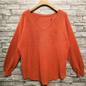 Pull Loxy orange_41Bis mode femme
