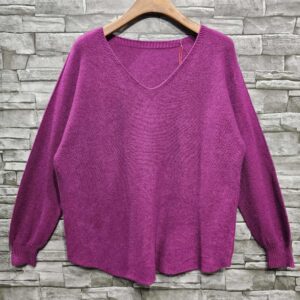 Pull Loxy violine_41Bis mode femme