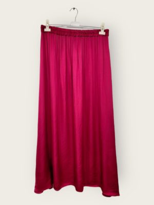 Jupe longue rose Soana_41Bis mode femme grande taille