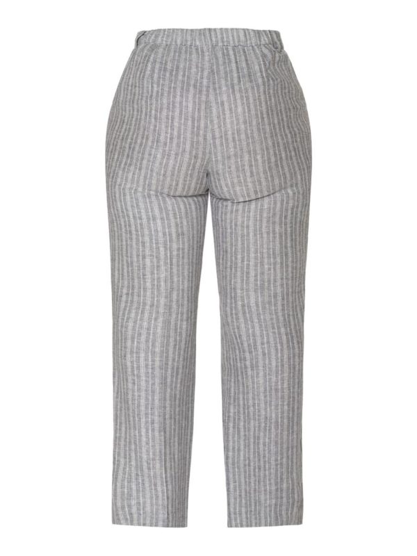 Pantalon gris Adé_41Bis mode femme grande taille Ciso
