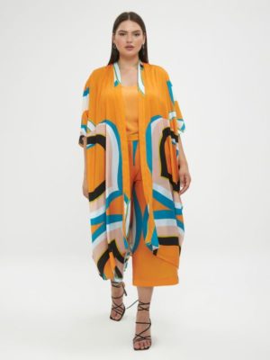 Kimono Agrinio_41Bis mode femme grande taille Mat Fashion