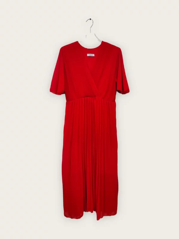 Robe Eulalie rouge_41Bis mode femme grande taille