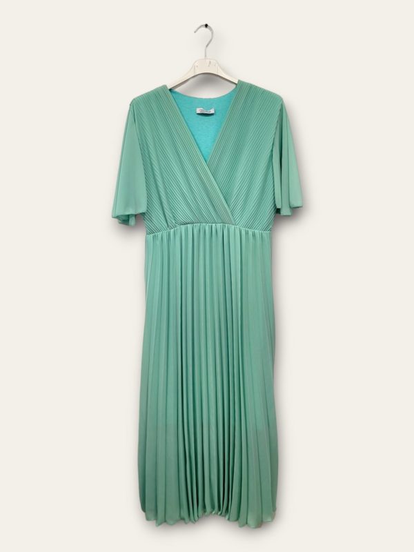 Robe Eulalie vert d'eau_41Bis mode femme grande taille