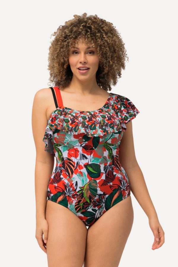 Maillot de bain Feuillage_41Bis mode femme grande taille Ulla Popken