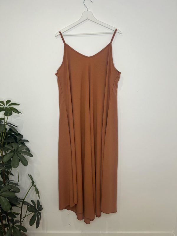 Robe Roby camel_41Bis mode femme grande taille