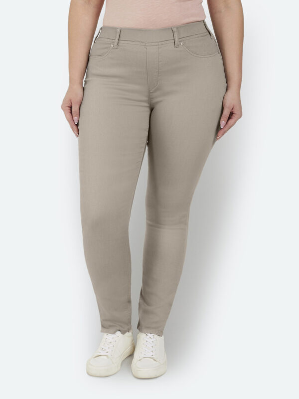 Tregging Oscar beige_41Bis mode femme grande taille Ciso