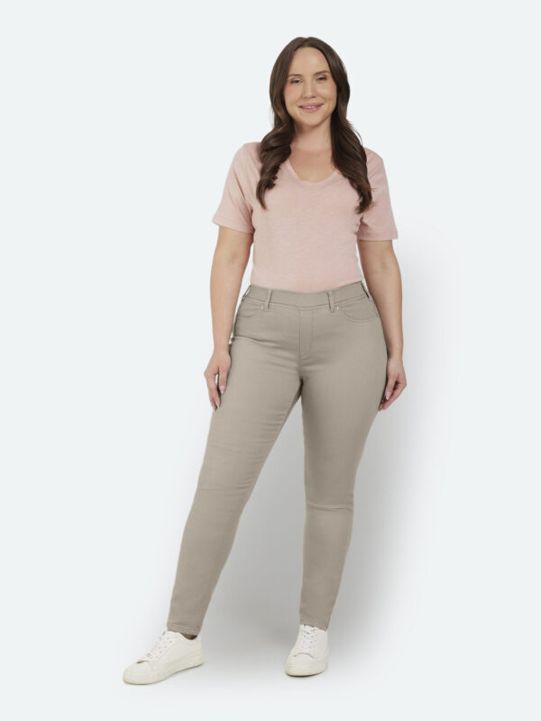 Tregging Oscar beige_41Bis mode femme grande taille Ciso