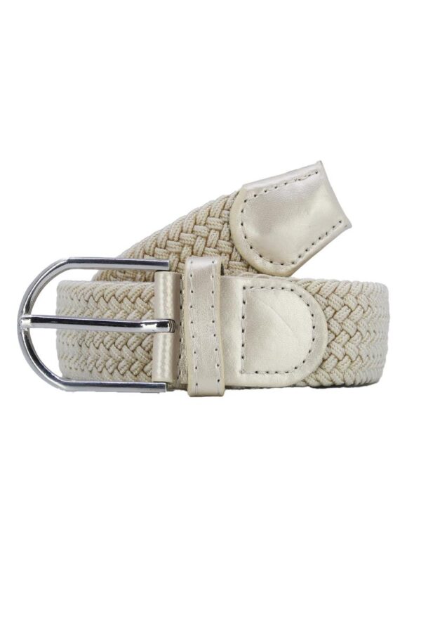 Ceinture tressée dorée_41Bis mode et accessoires femme