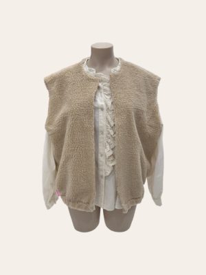 Veste Juju beige_41Bis mode grande taille