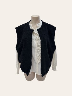 Veste Juju noire_41Bis mode grande taille