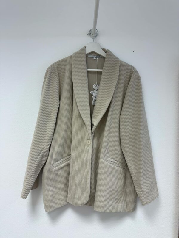 Veste Val beige_41Bis mode femme grande taille Fa Concept