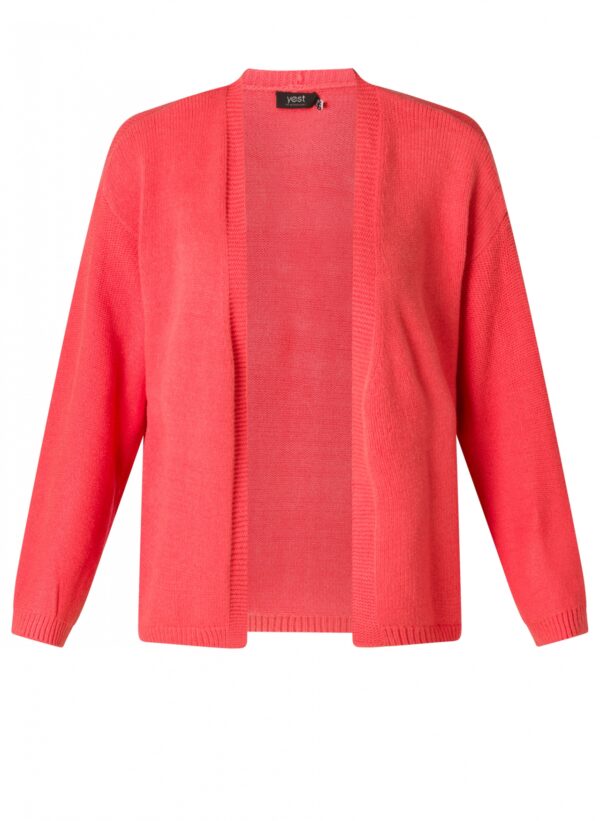 Cardigan Velicia corail_41Bis mode femme curvy Yesta