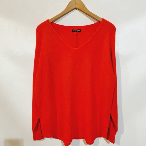 Pull rouge Loxy_41Bis mode femme raffinée