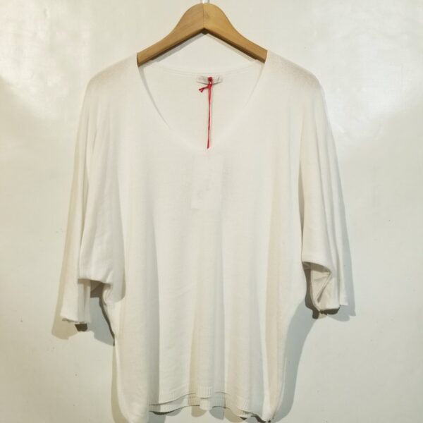 Pull écru Barbara_41Bis mode femme colorée