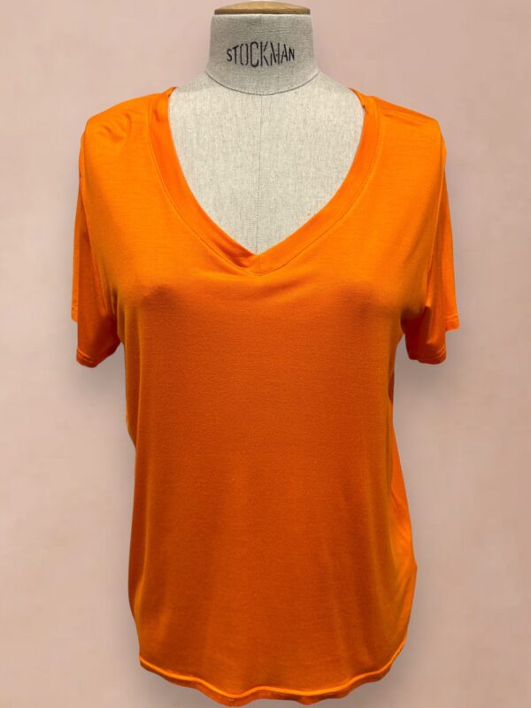 T shirt Matt orange_41Bis mode femme colorée