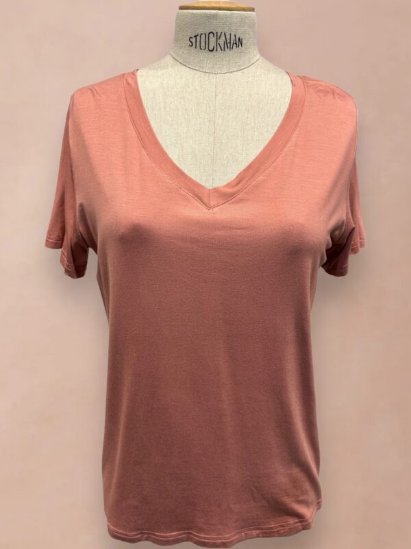 T shirt Matt terracota_41Bis mode femme colorée