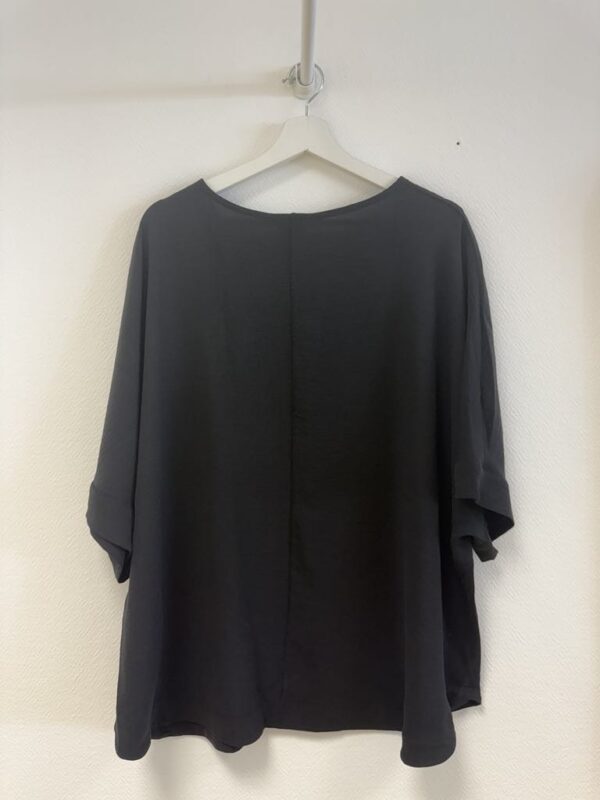 Blouse Julietta noire_41Bis mode femme ronde Mat Fashion