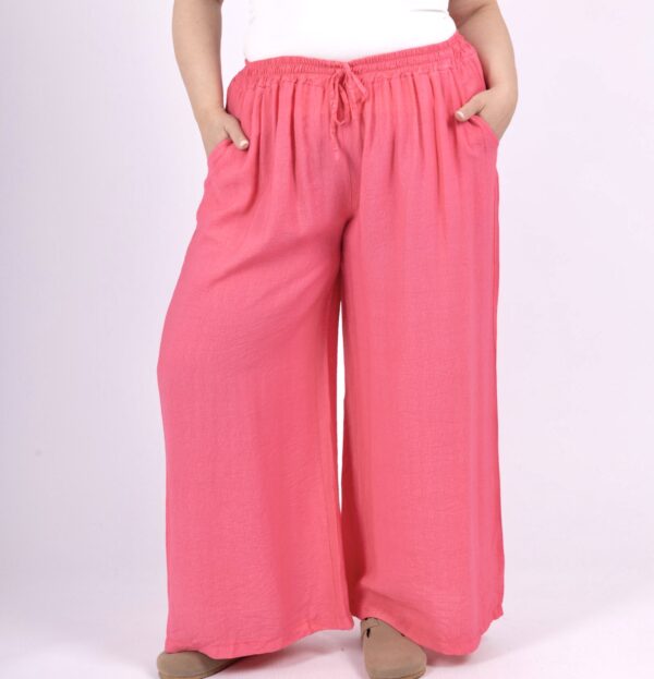 Pantalon Boston fushia_41Bis mode femme grande taille