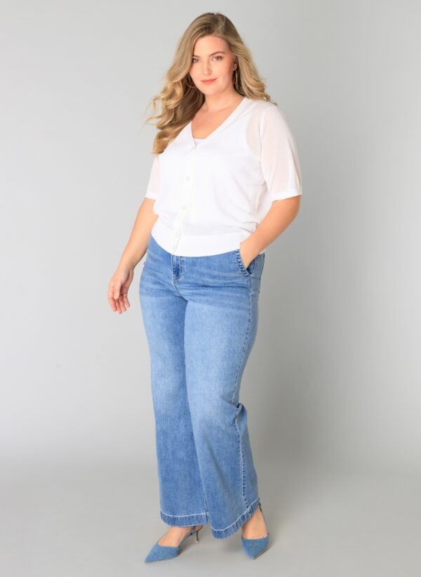 Cardigan Heike blanc_41Bis mode femme ronde Yesta