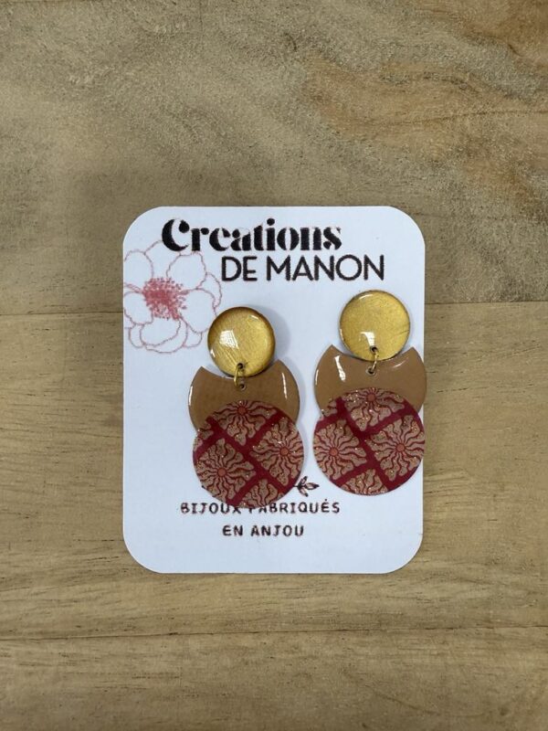 Boucles d'oreilles_41Bis accessoires Créations de Manon