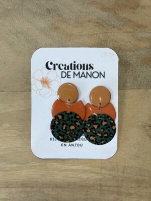 Boucles d'oreilles_41Bis accessoires Créations de Manon