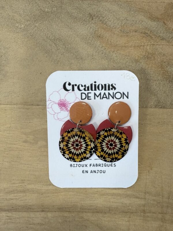 Boucles d'oreilles_41Bis accessoires Créations de Manon
