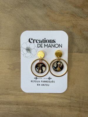 Boucles d'oreilles_41Bis accessoires Créations de Manon