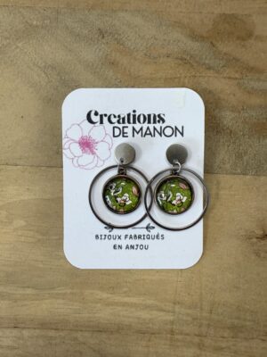 Boucles d'oreilles_41Bis accessoires Créations de Manon