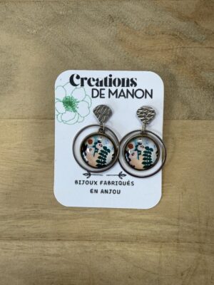 Boucles d'oreilles_41Bis accessoires Créations de Manon