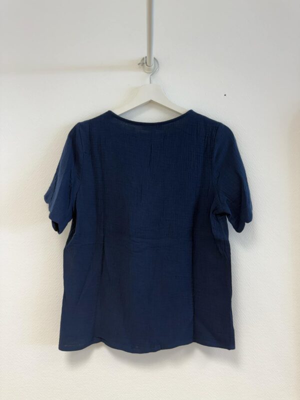 Haut Coto bleu marine_41Bis mode femme colorée