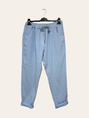 Pantalon Alex bleu ciel_41Bis mode femme grande taille.png