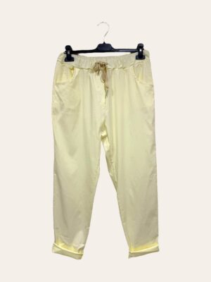 Pantalon Alex jaune_41Bis mode femme grande taille.png