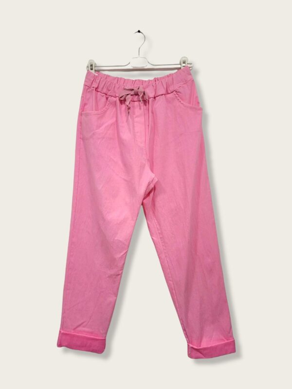 Pantalon Alex rose_41Bis mode femme grande taille.png