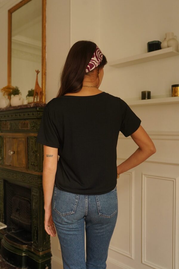 T shirt Matt noir_41Bis mode femme colorée