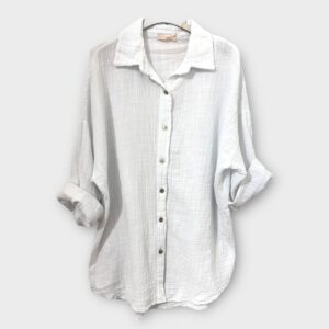Chemisier Grana blanc_41Bis mode femme colorée