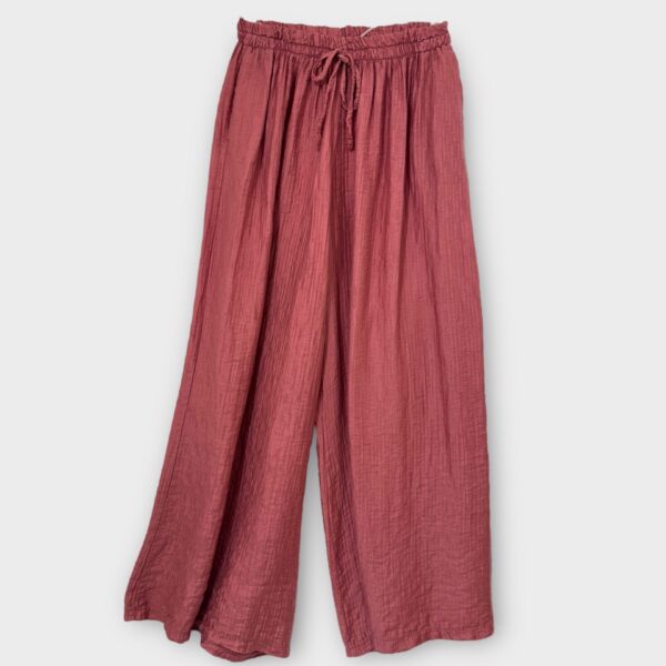 Pantalon Lou terracota_41Bis mode femme