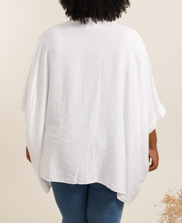 Tunique Pia blanche_41Bis mode et accessoires femme ronde