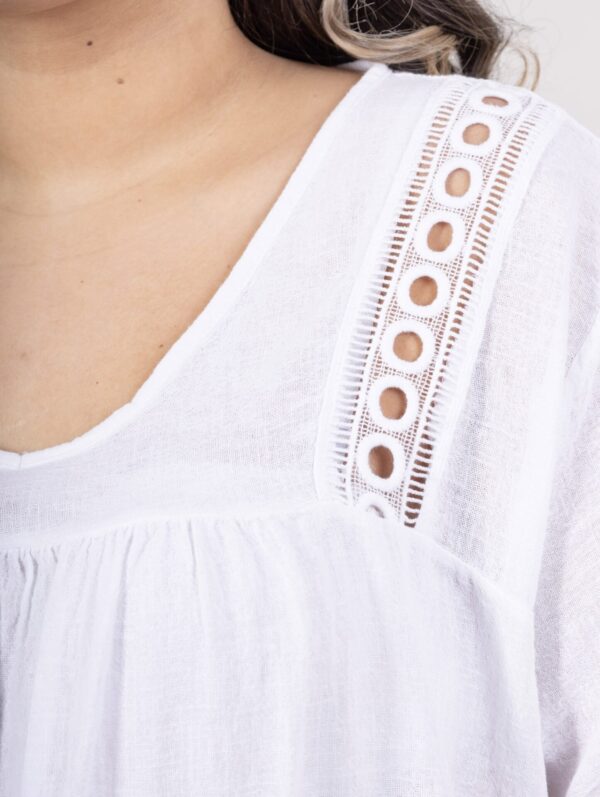 Blouse Malia blanche_41Bis mode femme curvy
