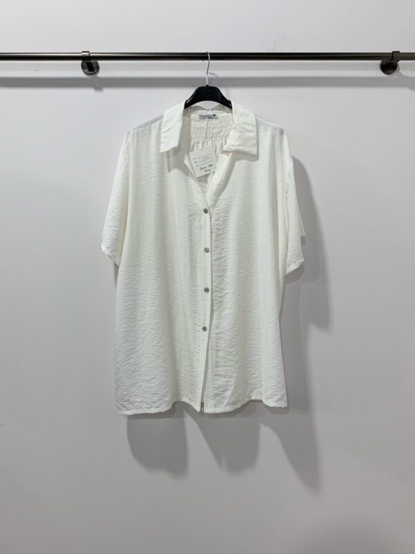 Chemisier Pika blanc_41Bis mode femme grande taille