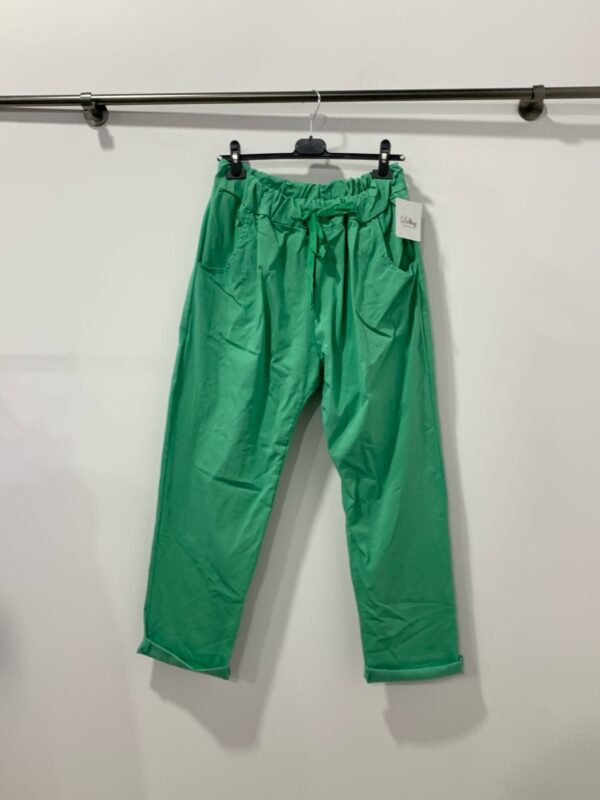 Pantalon Willow vert_41Bis mode femme grande taille