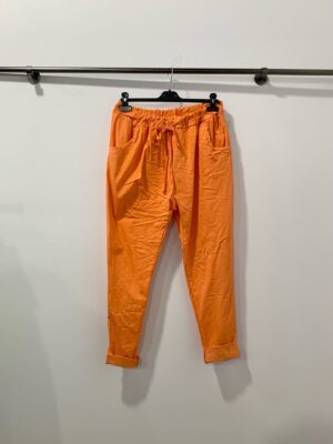 Pantalon Willow orange_41Bis mode femme grande taille