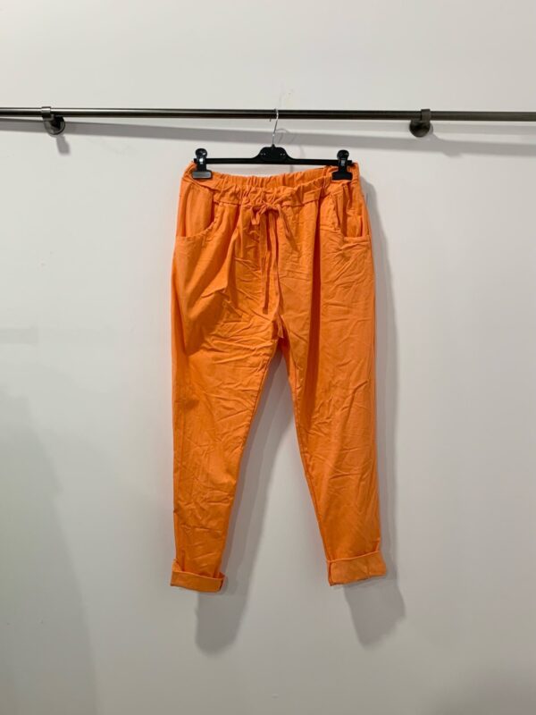 Pantalon Willow orange_41Bis mode femme grande taille