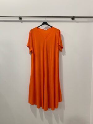 Robe Nala orange_41Bis mode femme grande taille