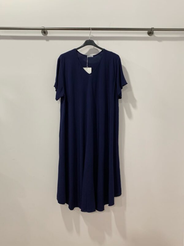 Robe Nala bleu marine_41Bis mode femme grande taille