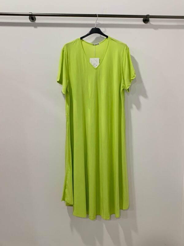 Robe Nala verte_41Bis mode femme grande taille