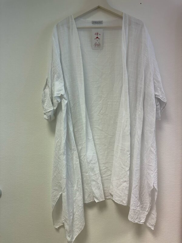 Veste Gaëtane blanc_41Bis mode femme grande taille