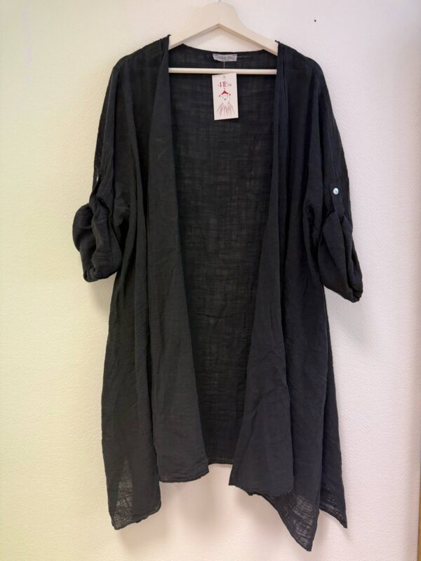 Veste Gaëtane noir_41Bis mode femme grande taille